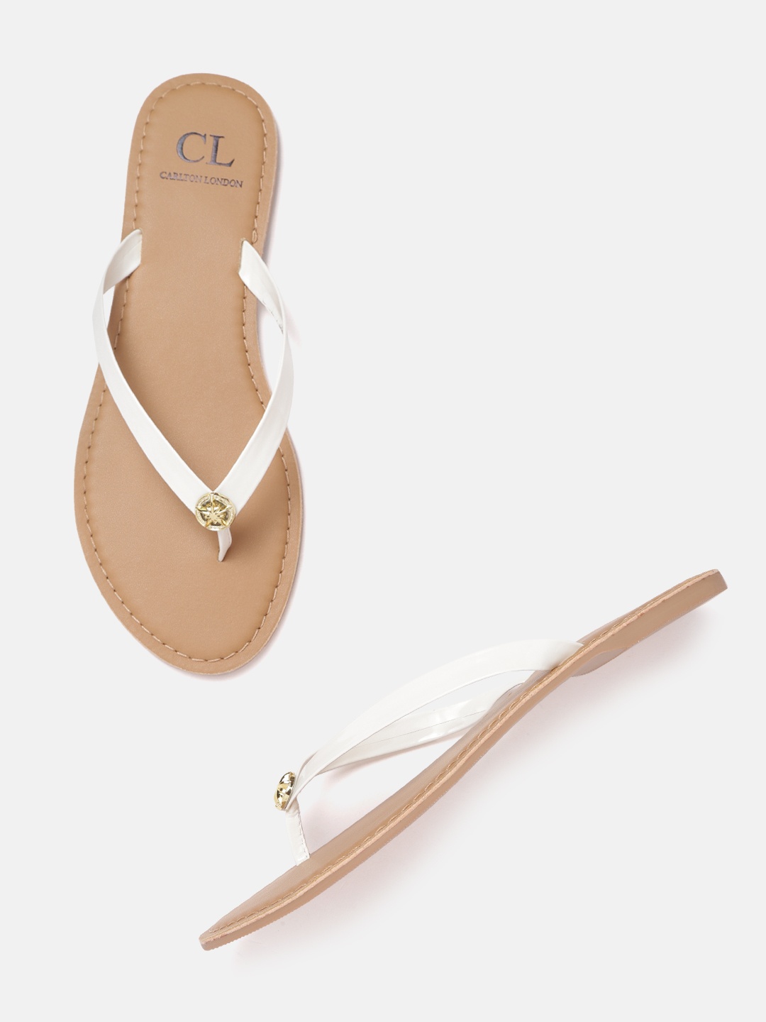 

Carlton London Women Open Toe Flats, White