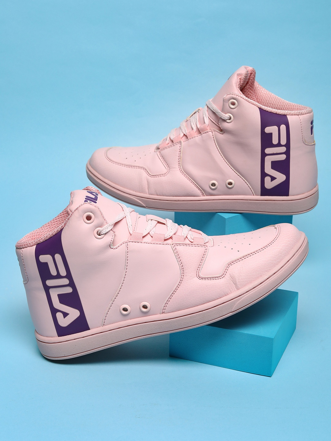 

FILA Women Pink Lace Ups Sneakers