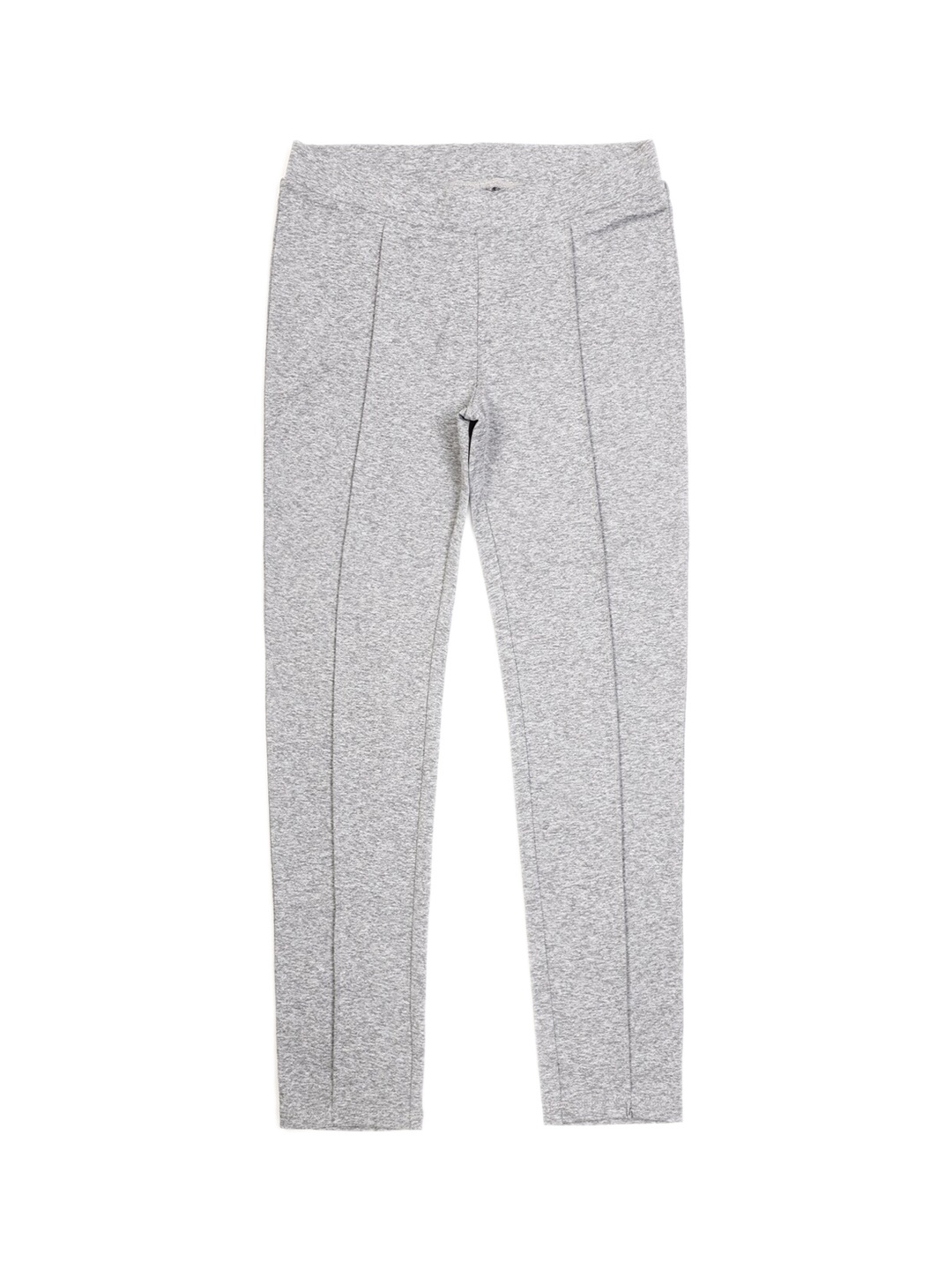 

Peter England Girls Grey Ankle Length Leggings