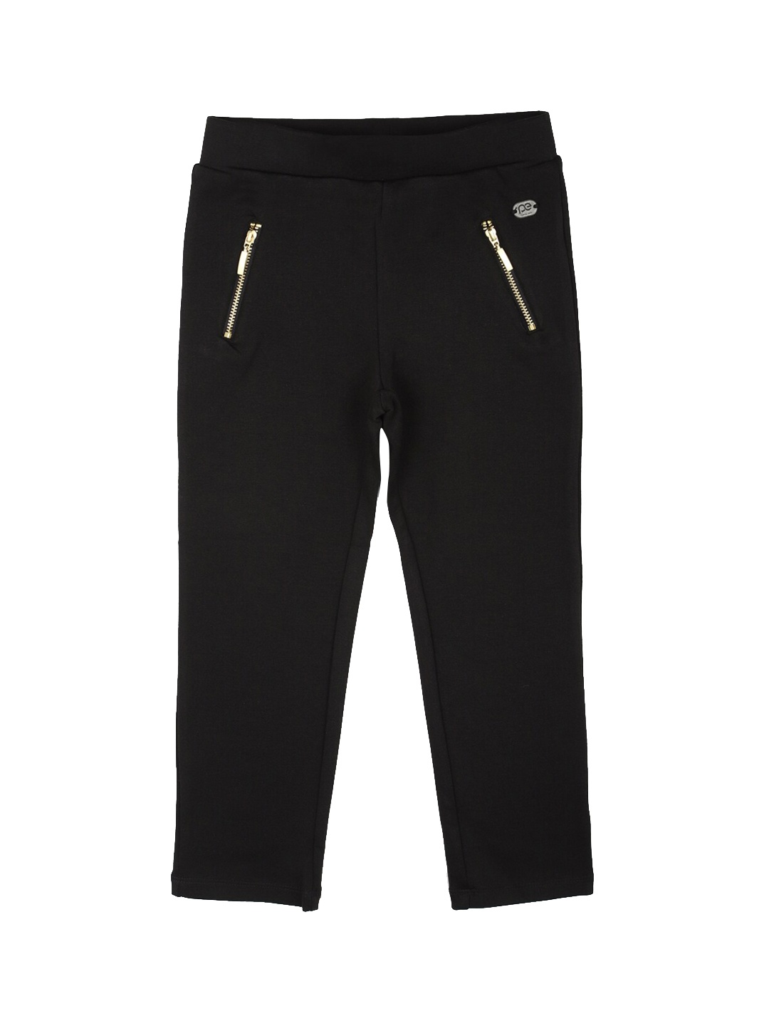 

Peter England Girls Black Ankle Length Leggings
