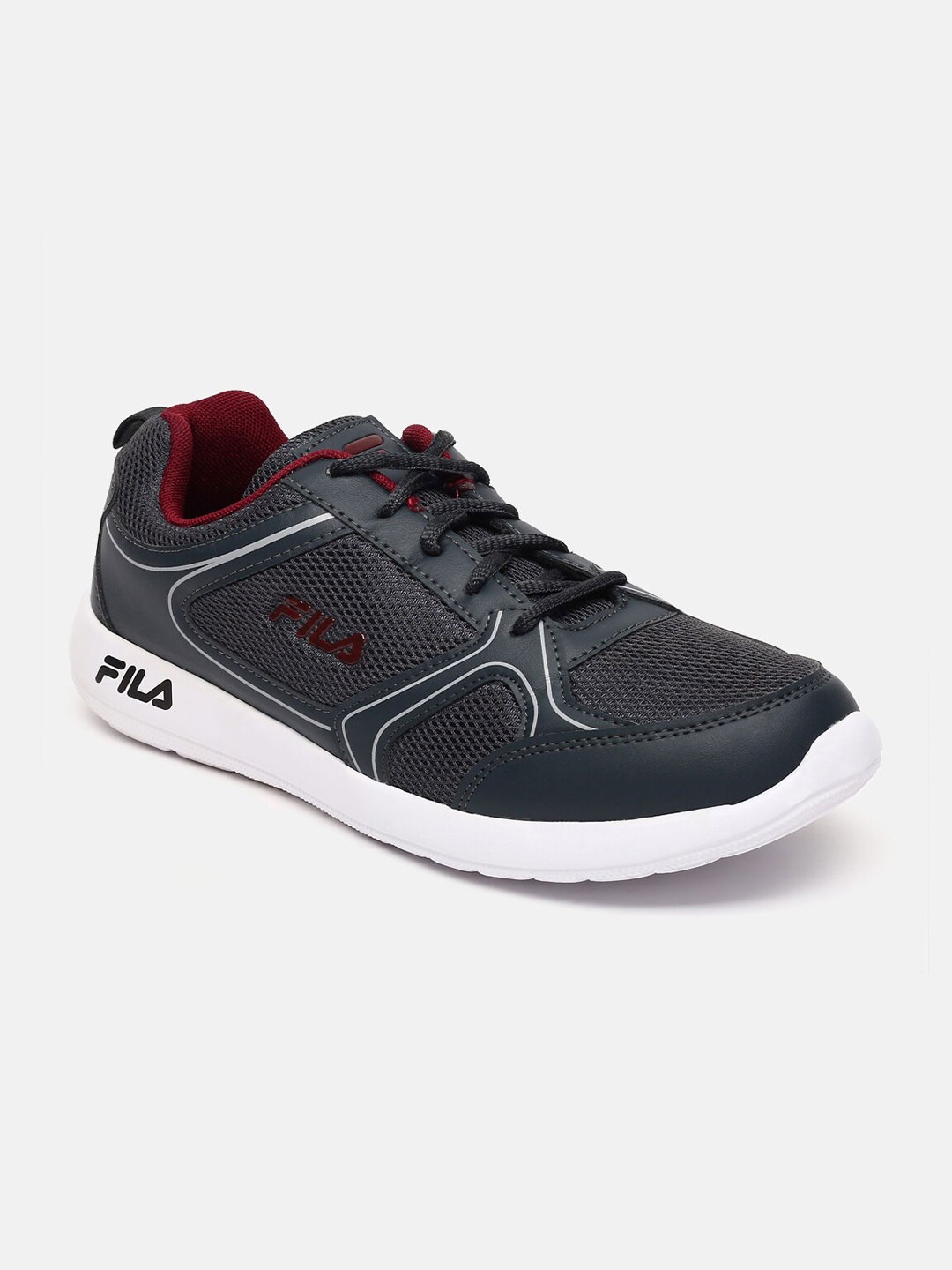 

FILA Men Grey GIBBEN Running Non-Marking Sport shoes