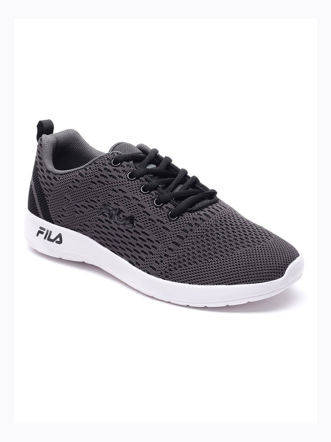 

FILA Men Charcoal Running Non-Marking Sport Carmen Plus Shoes