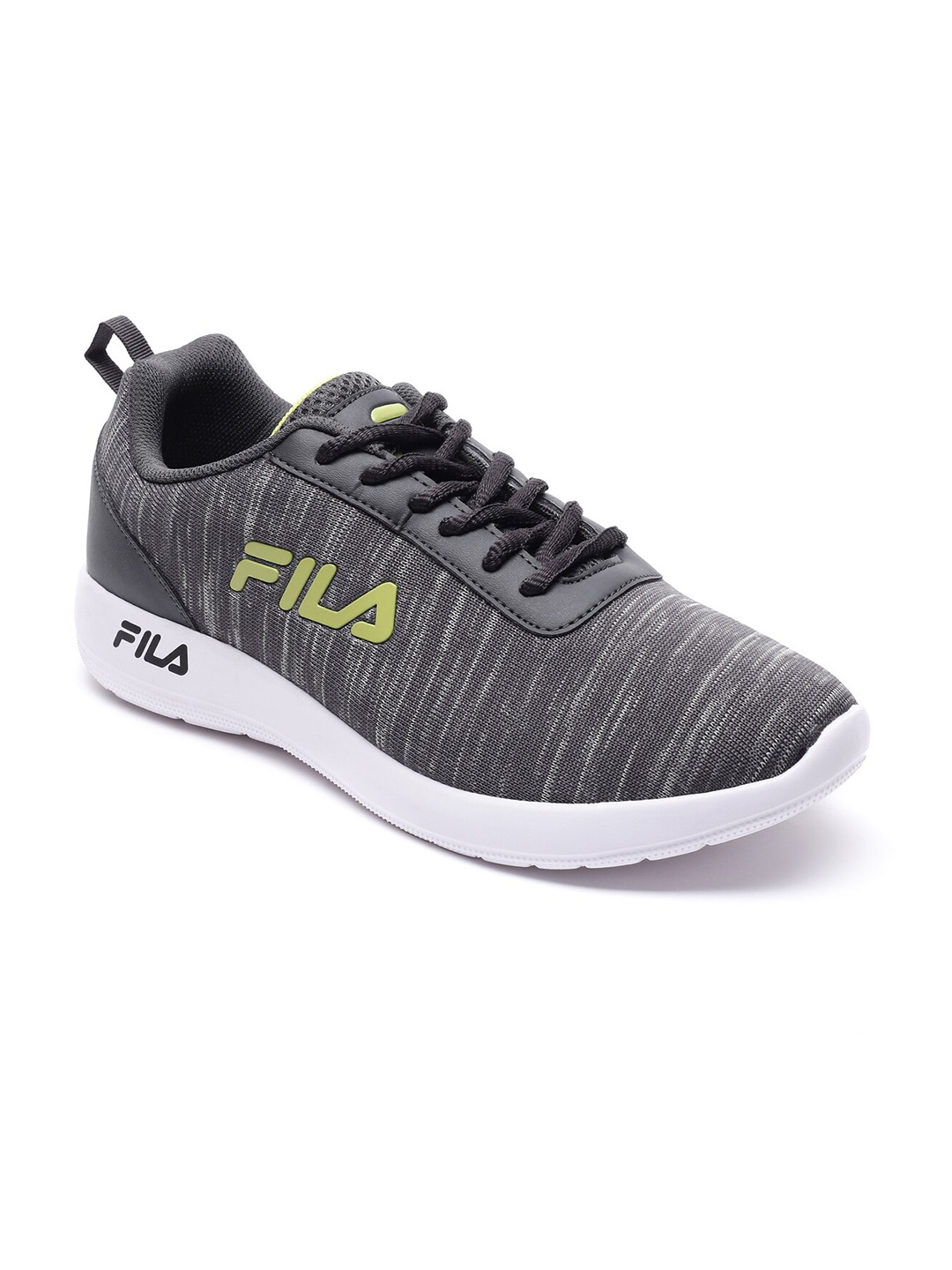 

FILA Men Charcoal Running Non-Marking Sport Baldor Plus Shoes