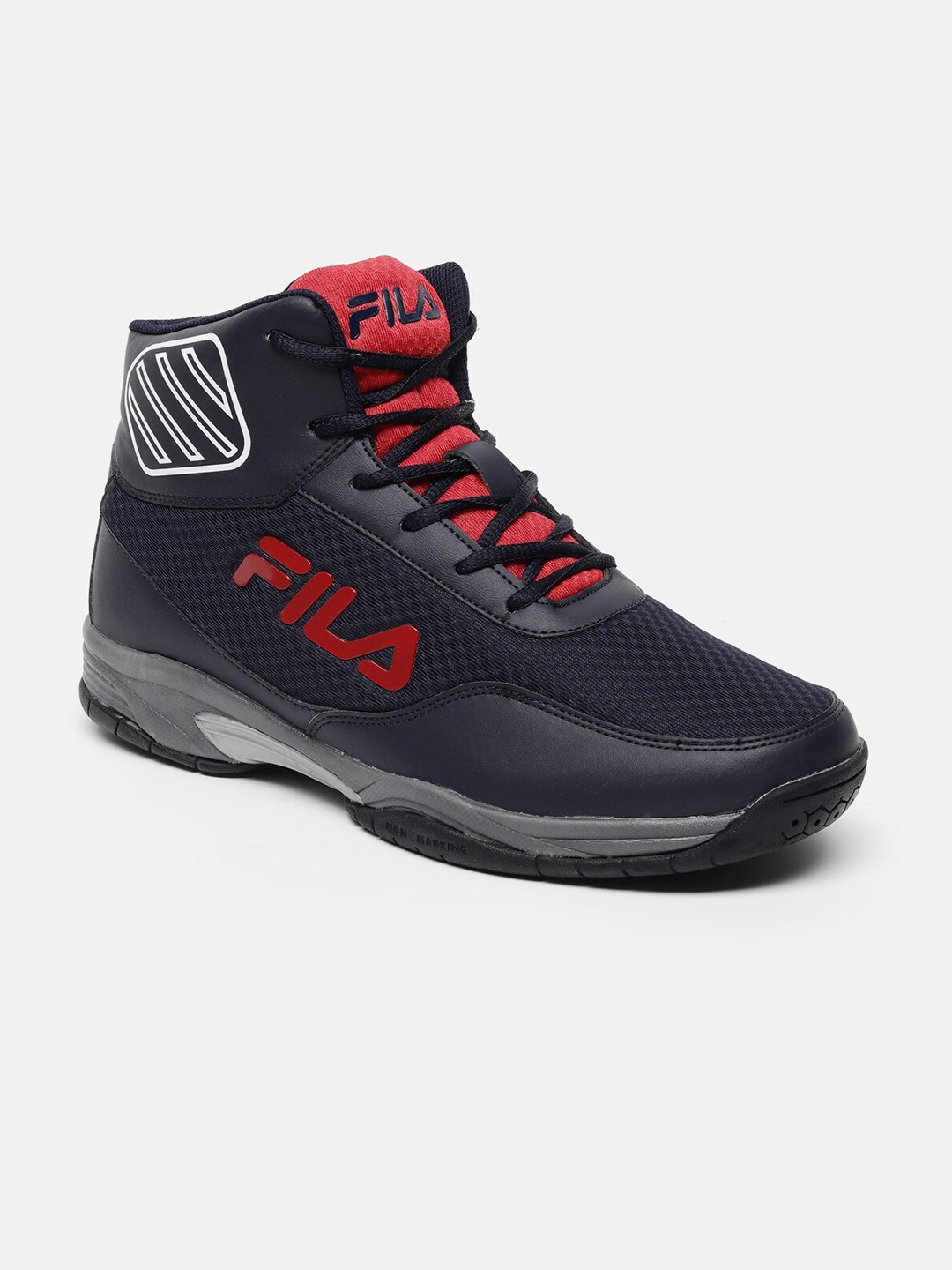 

FILA Men Navy Blue ALONZO Baseball Non-Marking Sport shoes