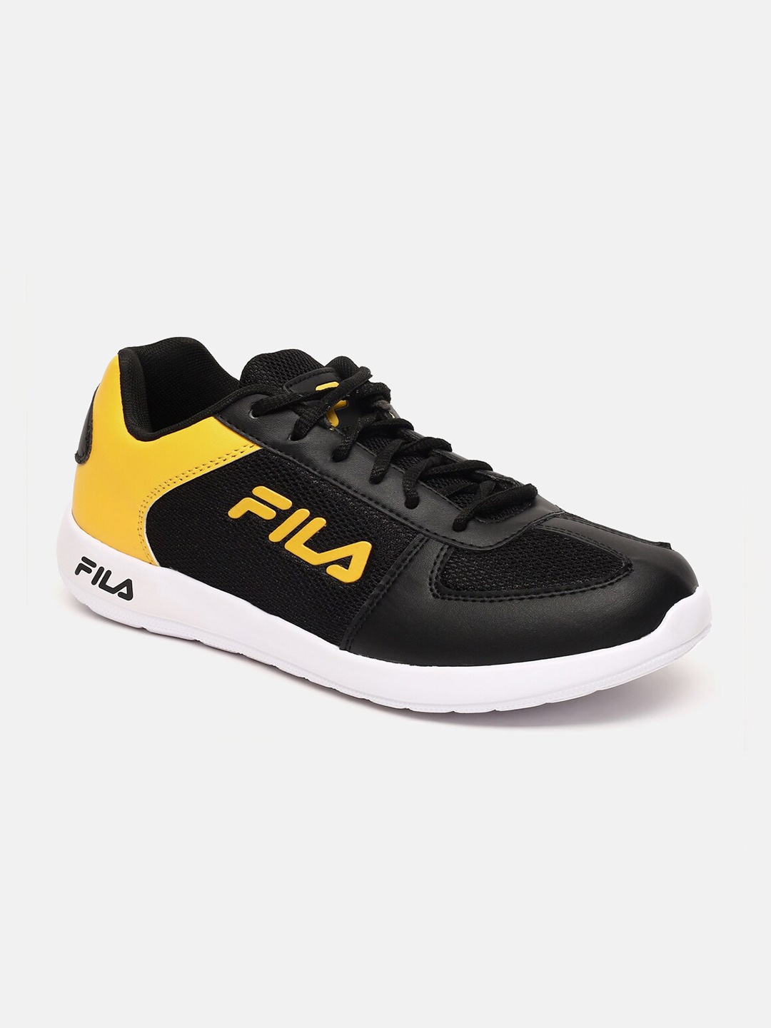 

FILA Men Black SURAN Running Non-Marking Sport shoes
