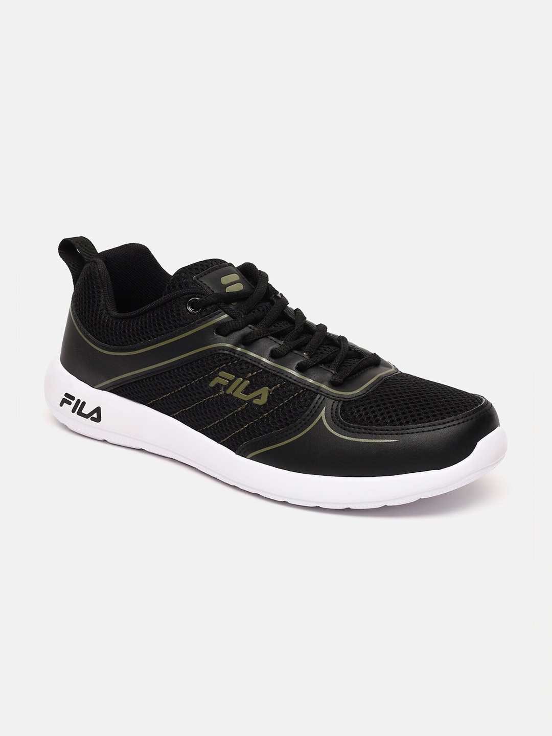 

FILA Men Black NARUM Running Non-Marking Sport shoes
