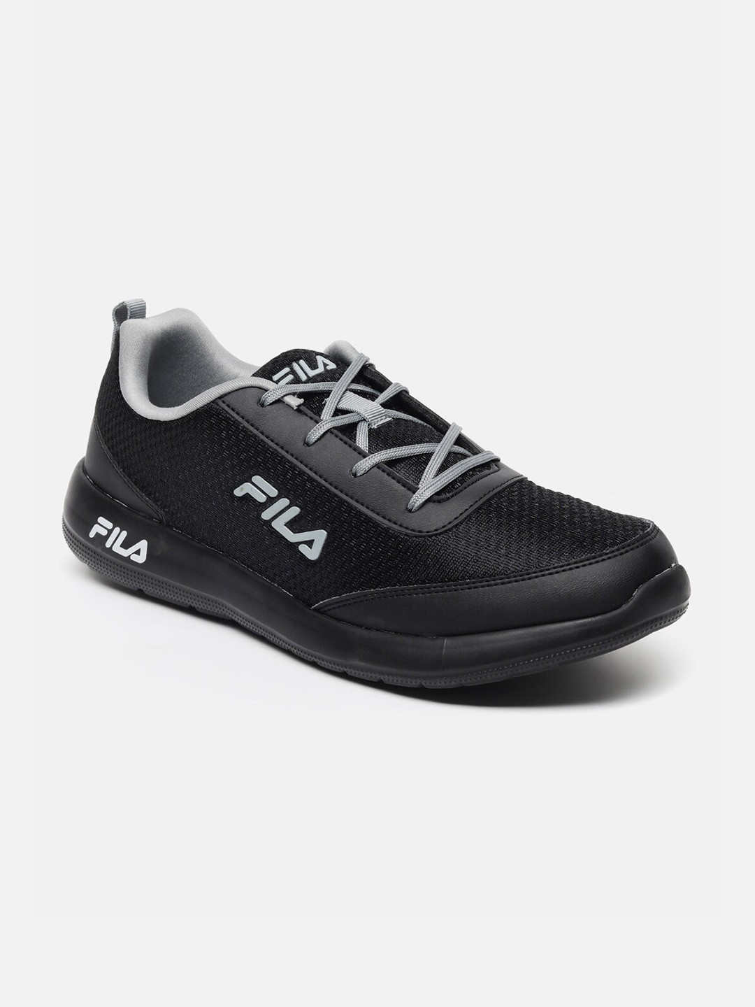 

FILA Men Black ALESO Running Non-Marking Sport shoes