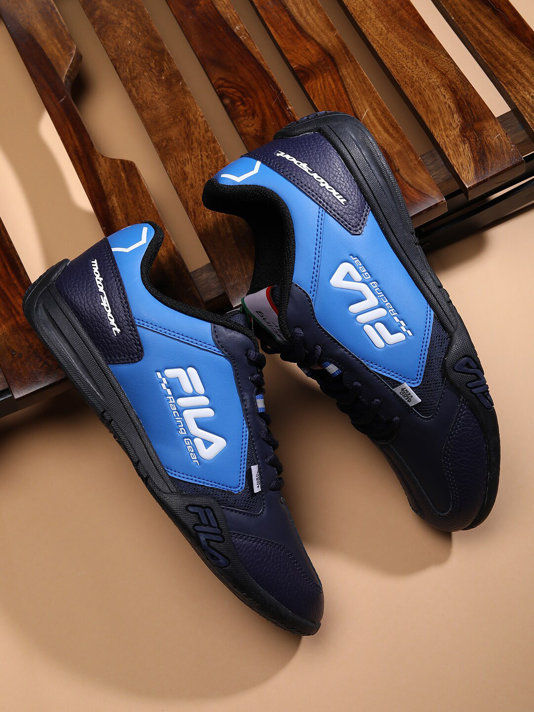 

FILA Men Blue Running Non-Marking Shoes