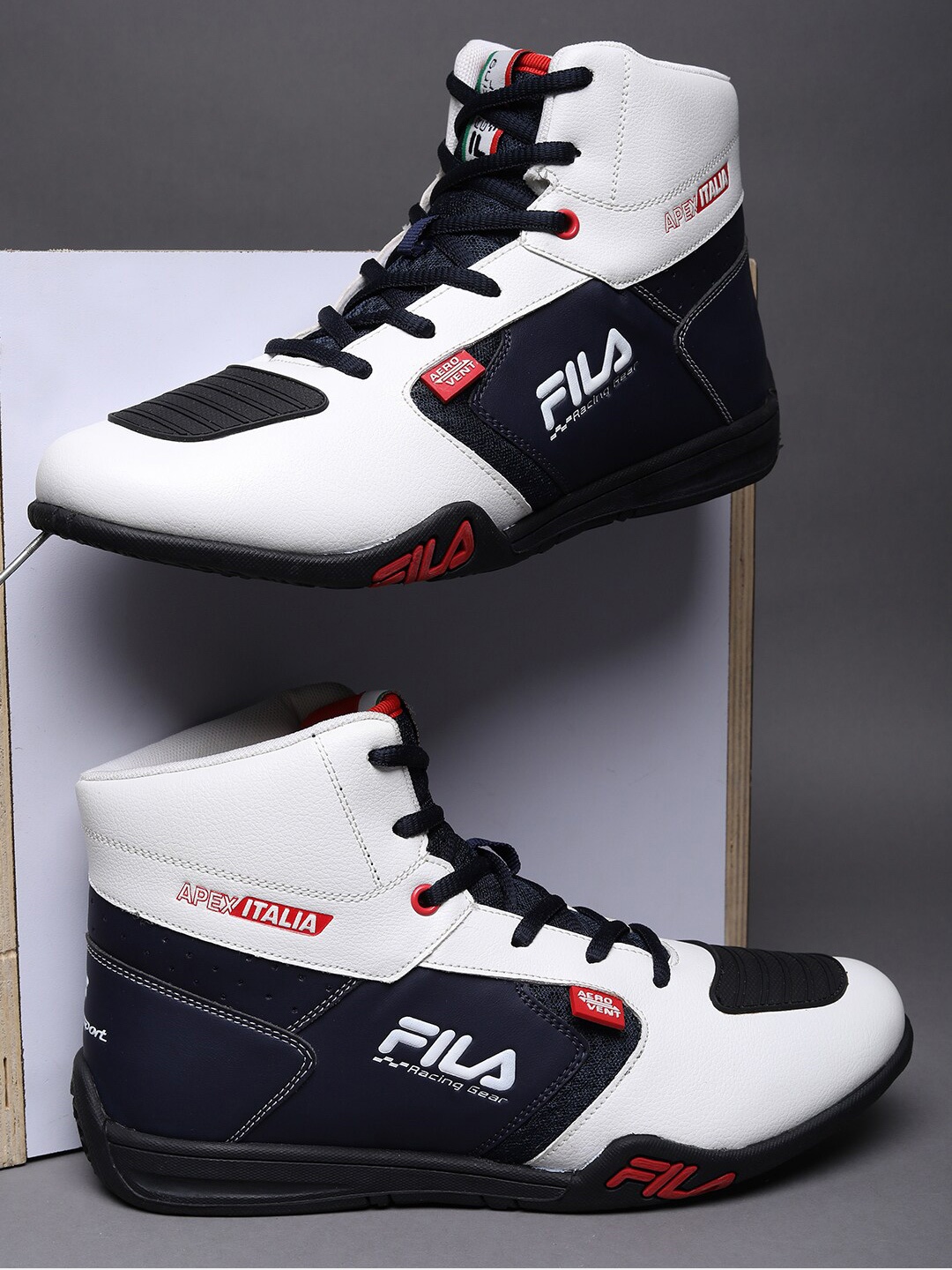 

FILA Men White Running Non-Marking Shoes