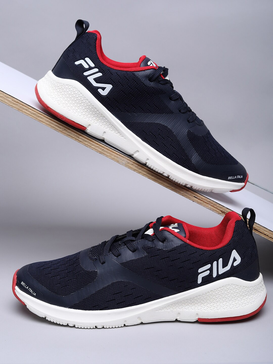 

FILA Men Blue Running Non-Marking Shoes
