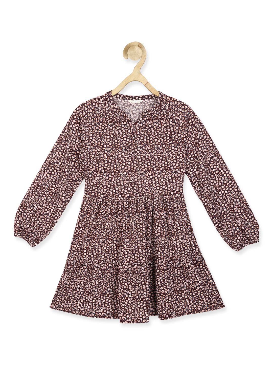 

Peter England Brown Ethnic Motifs Dress