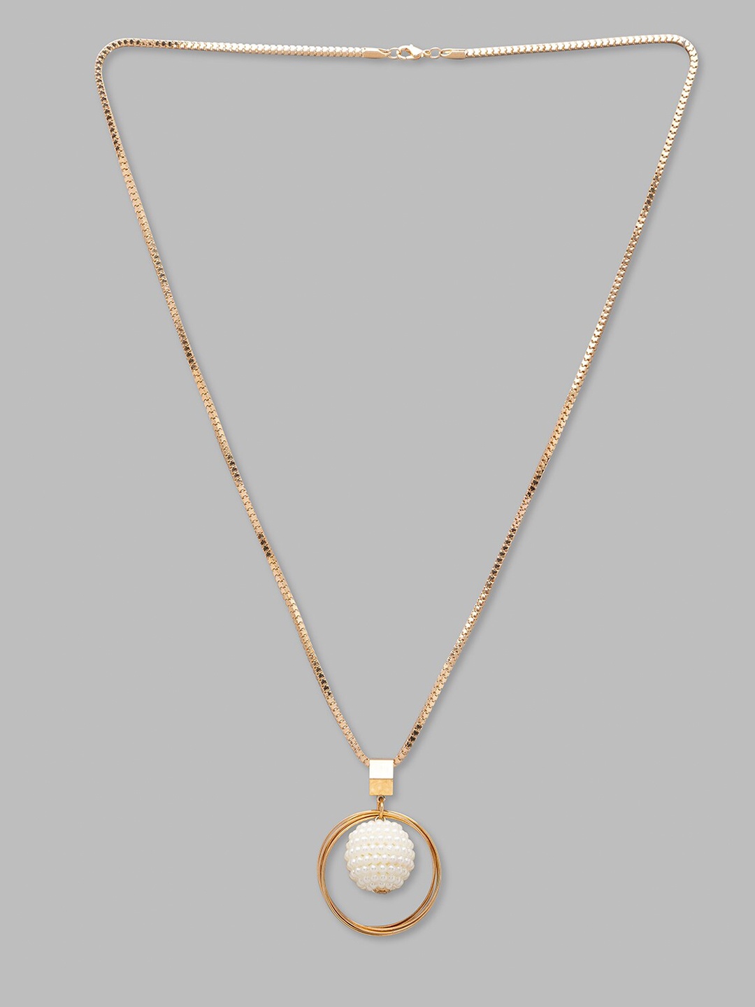 

Globus Gold-Toned & White Gold-Plated Chain