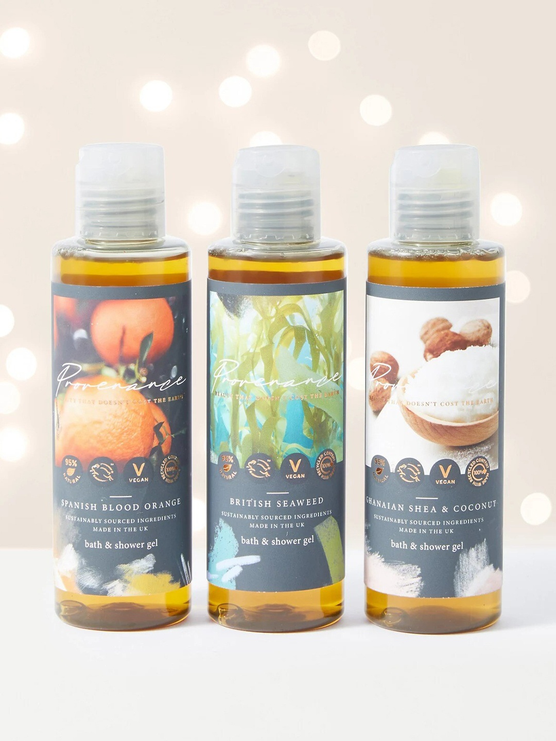 

Marks & Spencer Provenance Bath & Shower Gel Discovery Collection, Beige