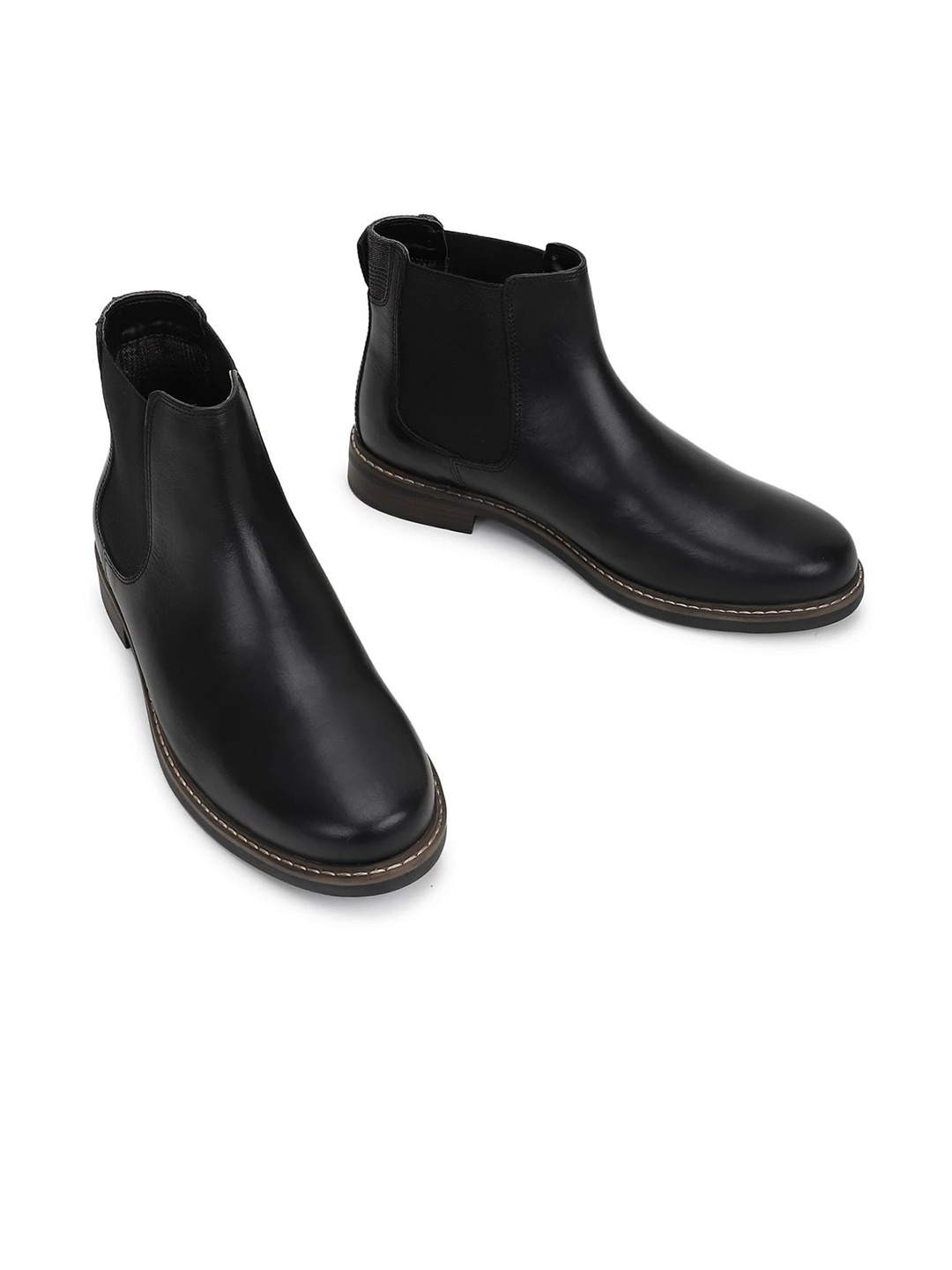

Marks & Spencer Men Black PU Fashion