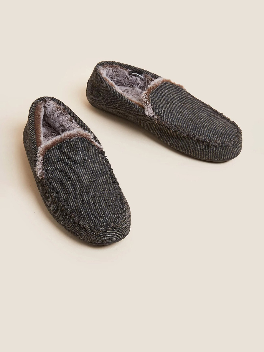 

Marks & Spencer Men Black Printed Lightweight Loafers