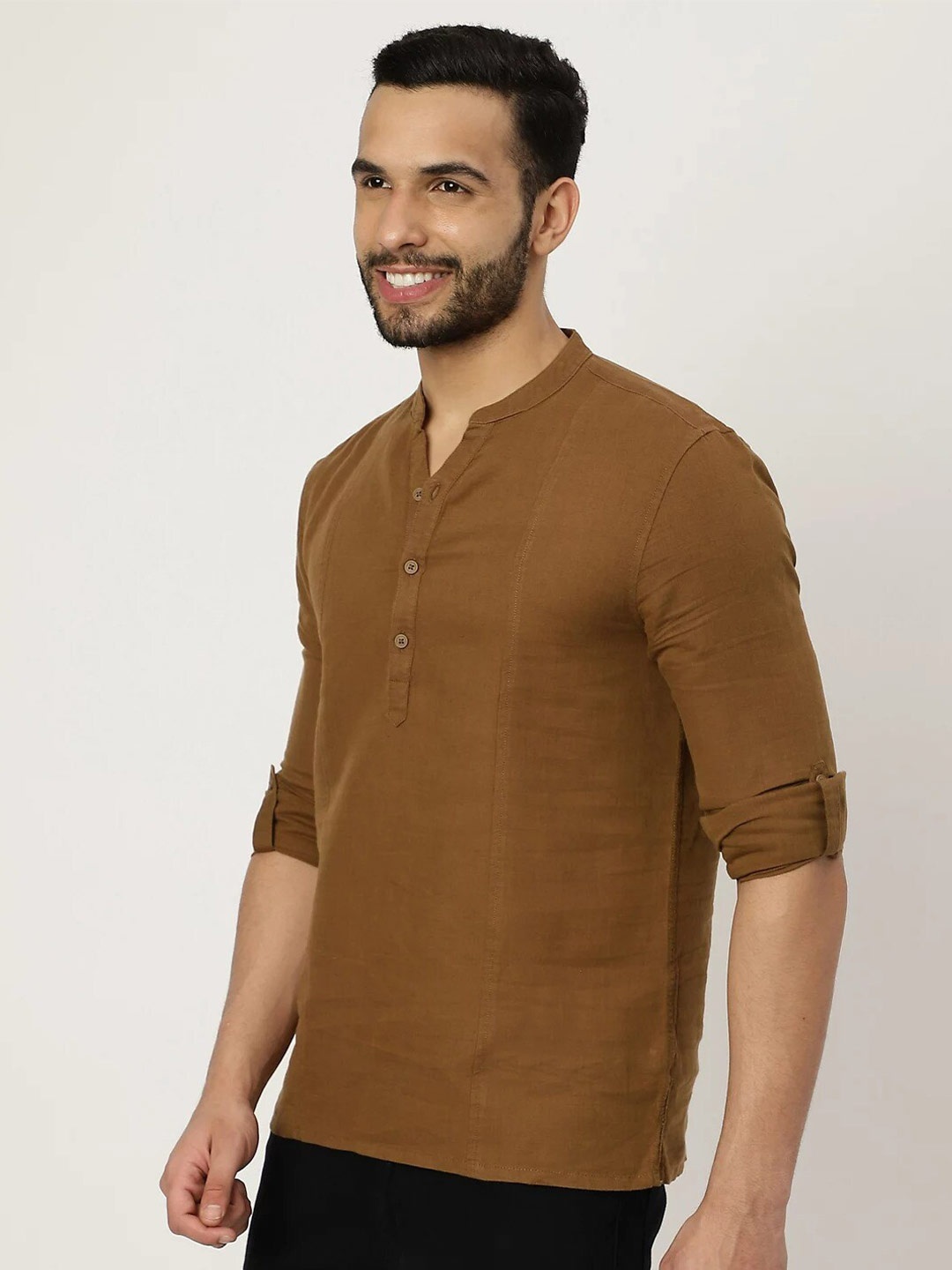 

Marks & Spencer Men Brown Casual Shirt