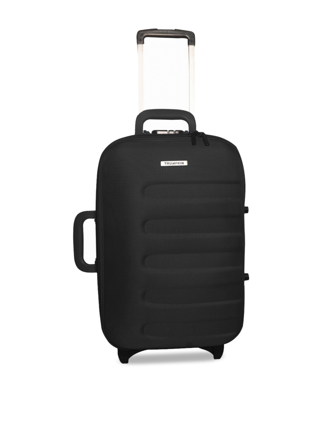 

Trumpkin Black Solid Soft-Case Cabin Trolley Bag