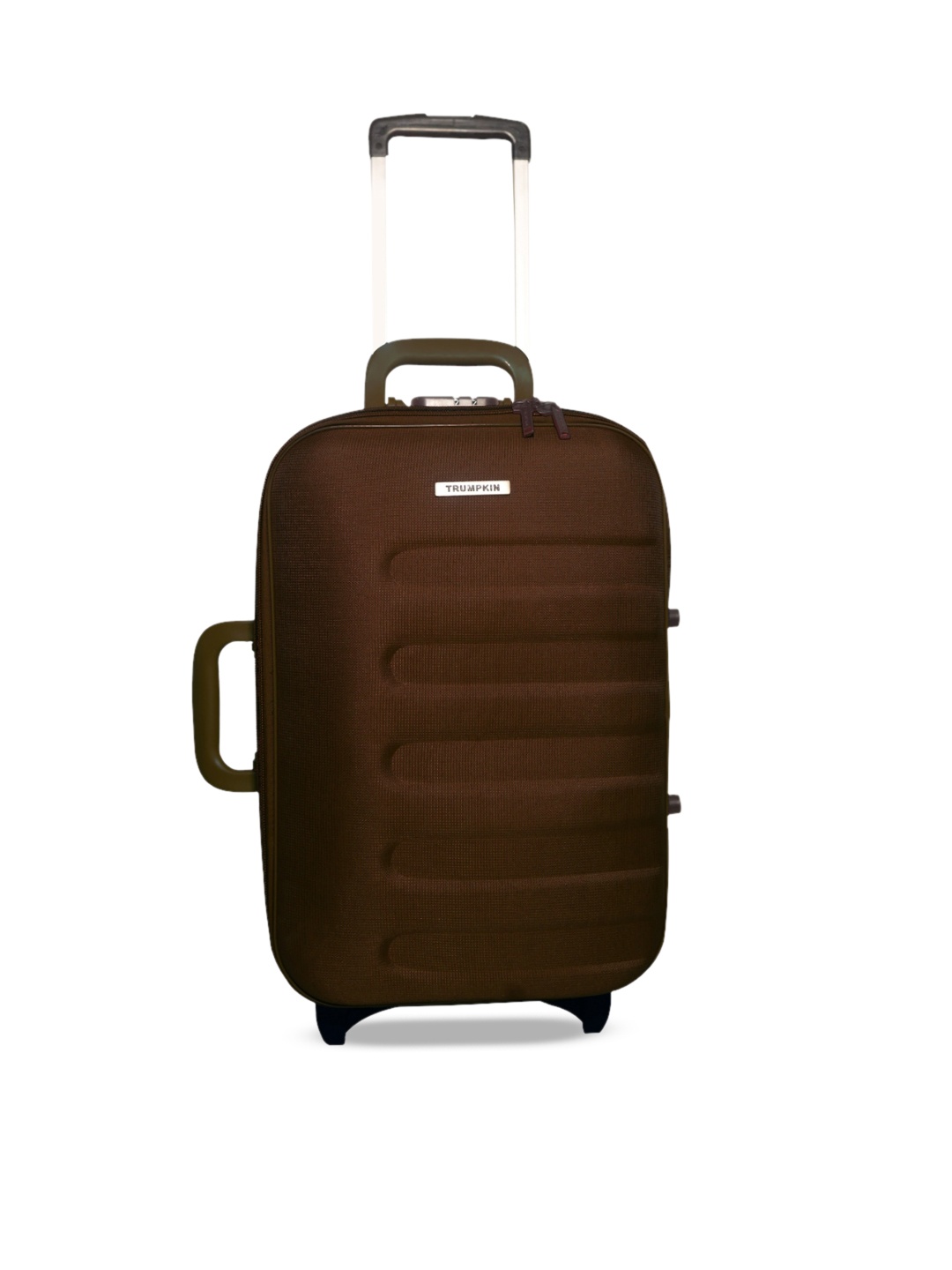 

Trumpkin Brown Solid Soft-Case Cabin Trolley Bag