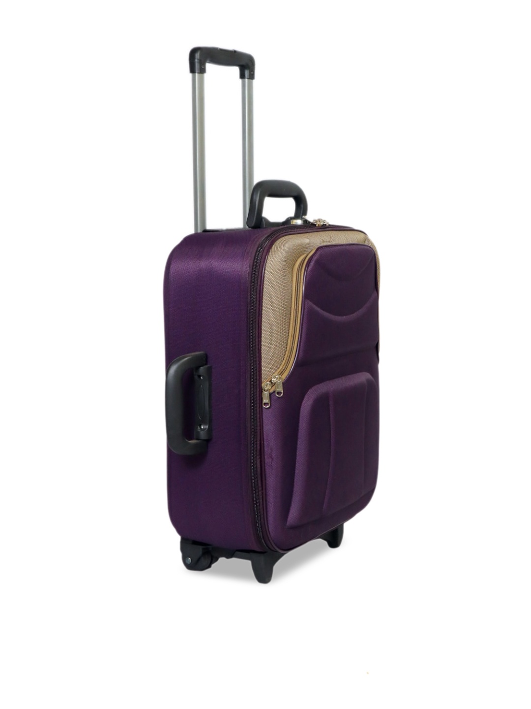 

Trumpkin Purple Solid Soft-Case Cabin Trolley Bag