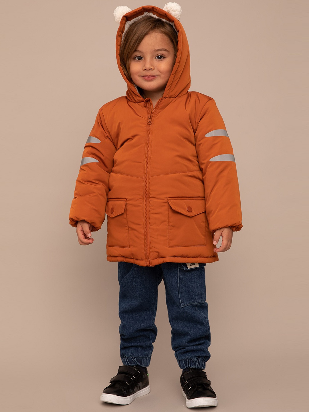 

DeFacto Boys Orange Padded Jacket