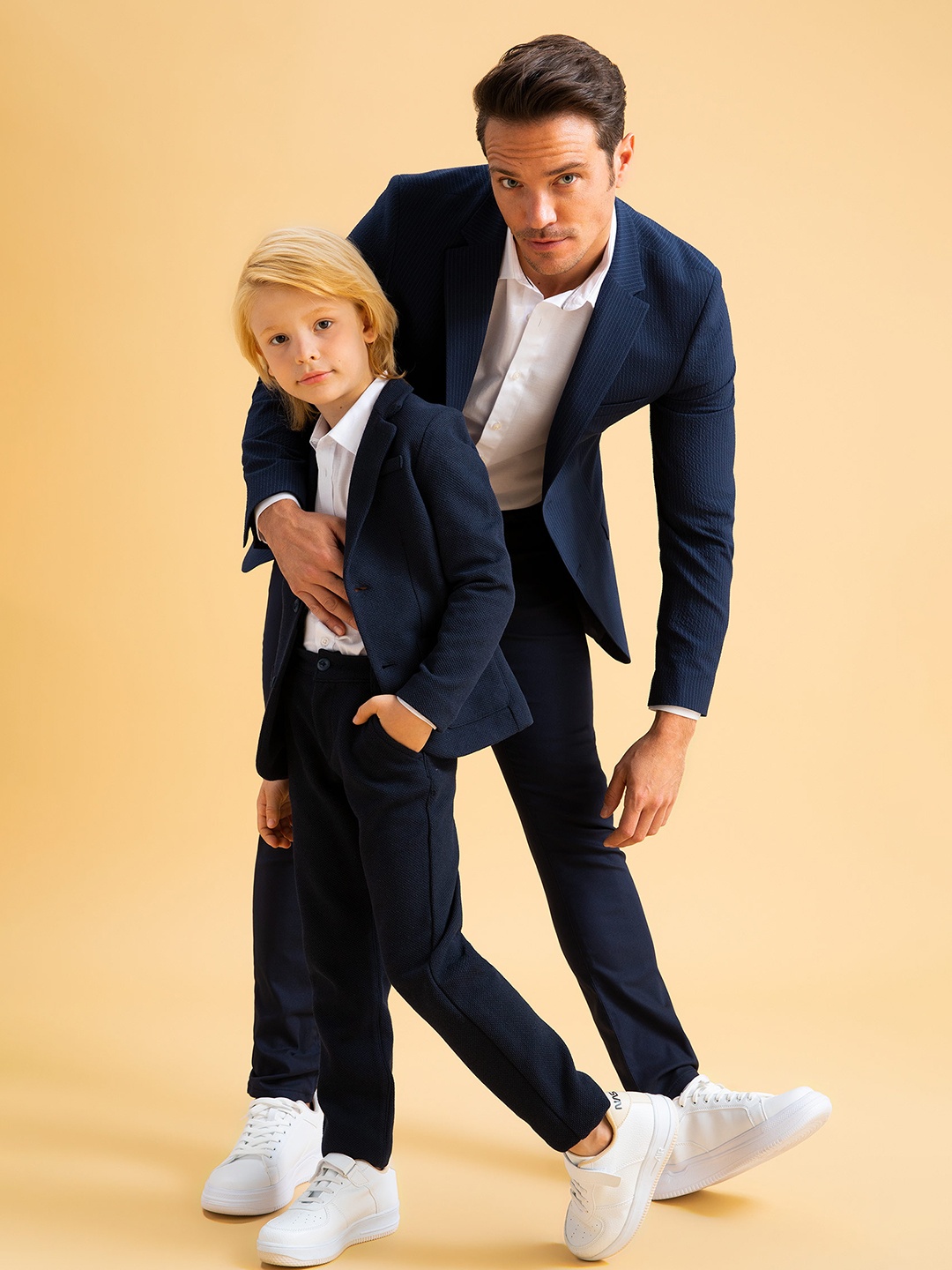 

DeFacto Boys Navy Blue Tailored Fit Blazer