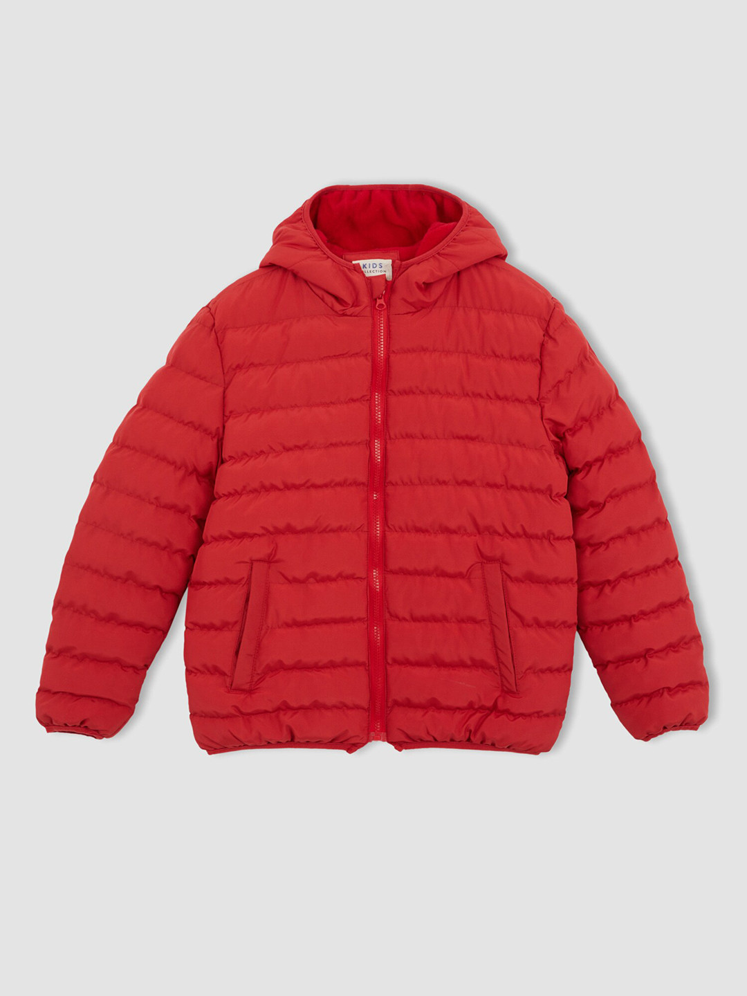 

DeFacto Boys Red Solid Long Sleeves Puffer Jacket