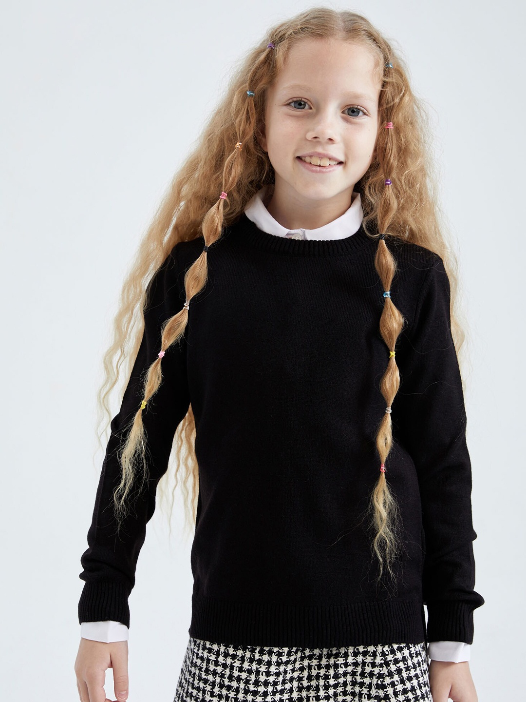 

DeFacto Girls Black Pullover