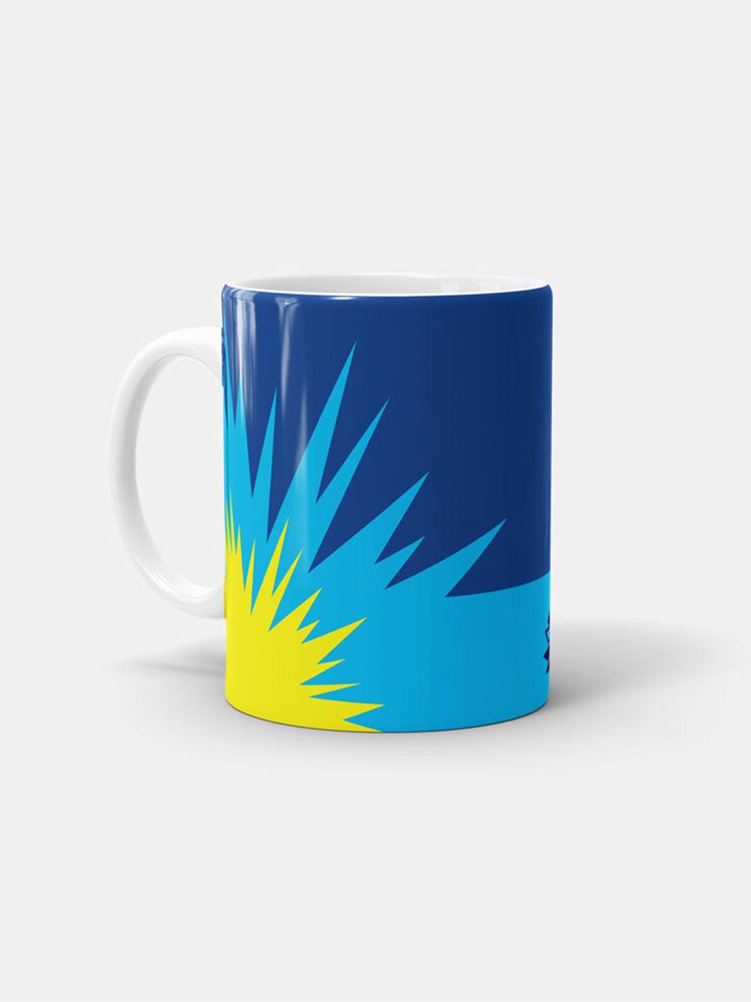 

macmerise Blue & Green Dishwasher And Microwave Safe Ceramic Matte Mug 330 ML