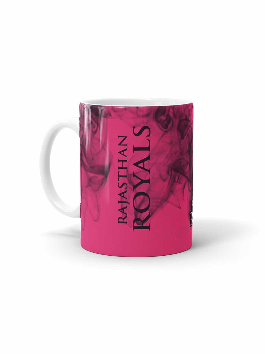 

macmerise White & Pink Dishwasher And Microwave Safe Ceramic Matte Mug 330 ML