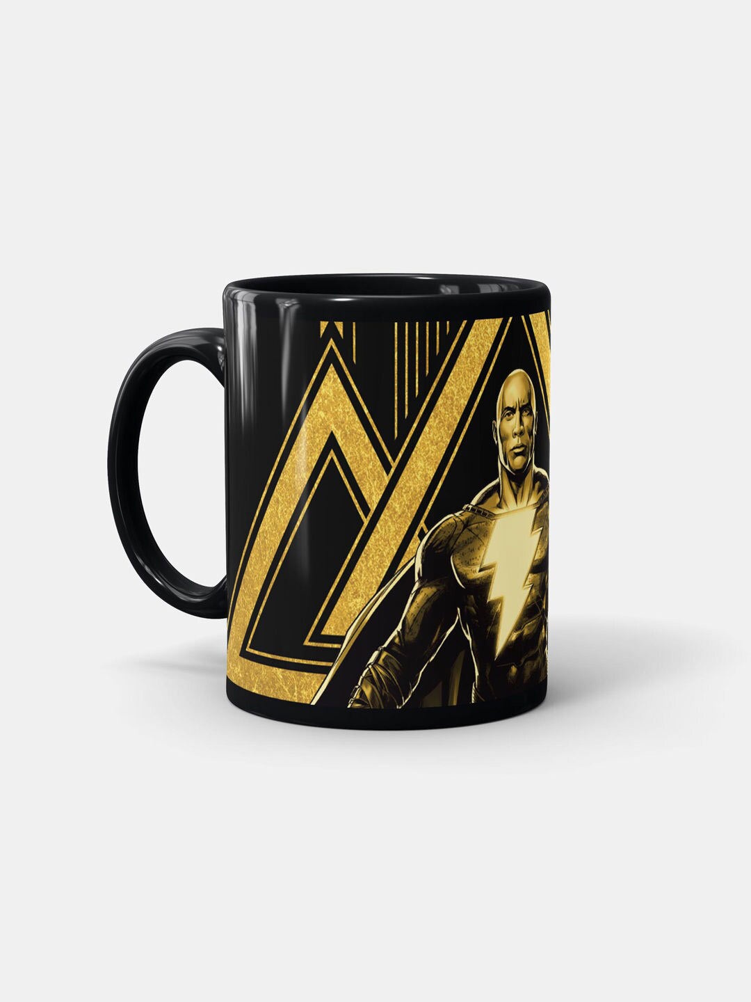 

macmerise Black & Yellow Printed Ceramic Matte Mug 330 ml