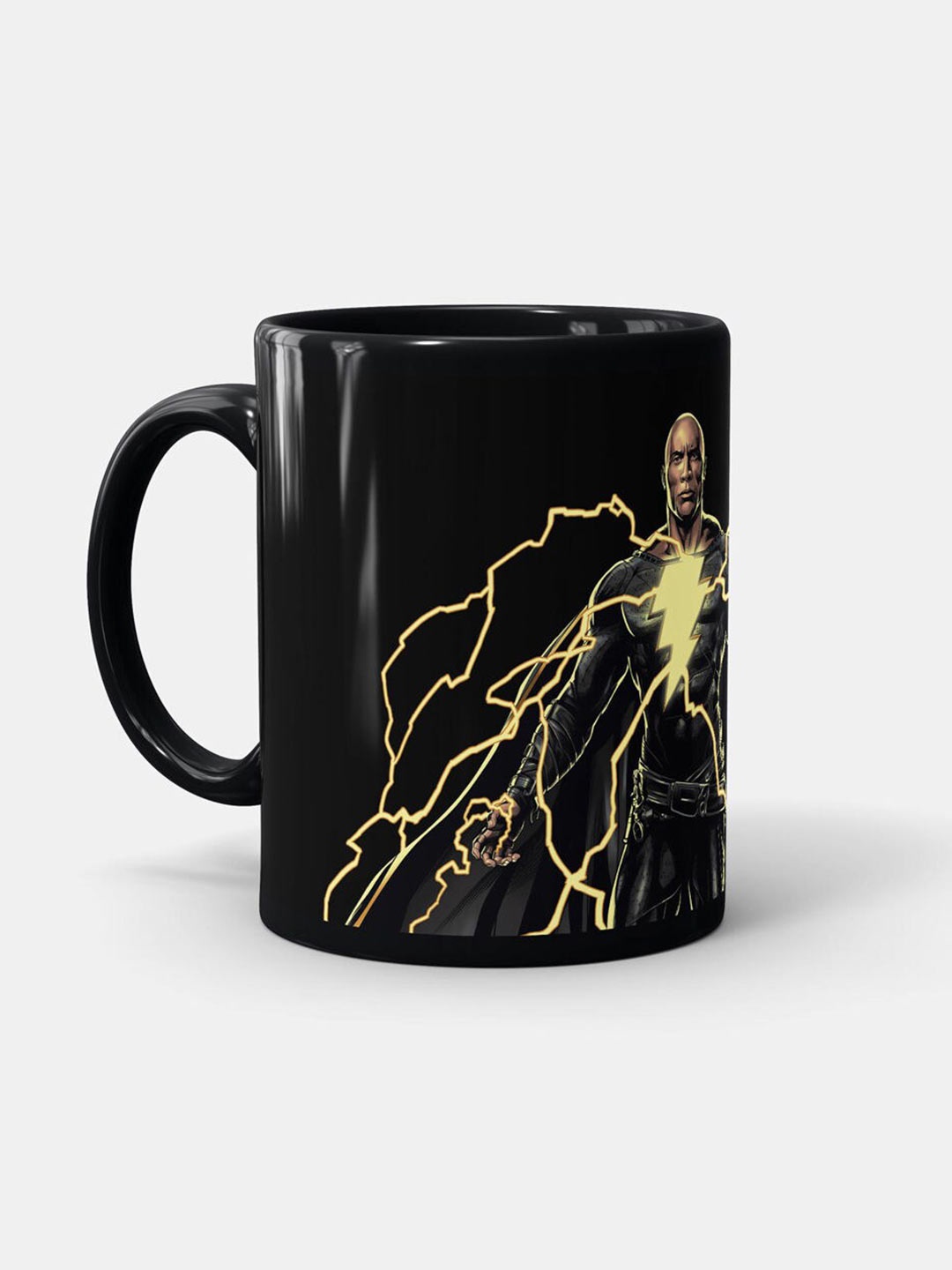

macmerise Black & Yellow Printed Ceramic Matte Mug 330 ml