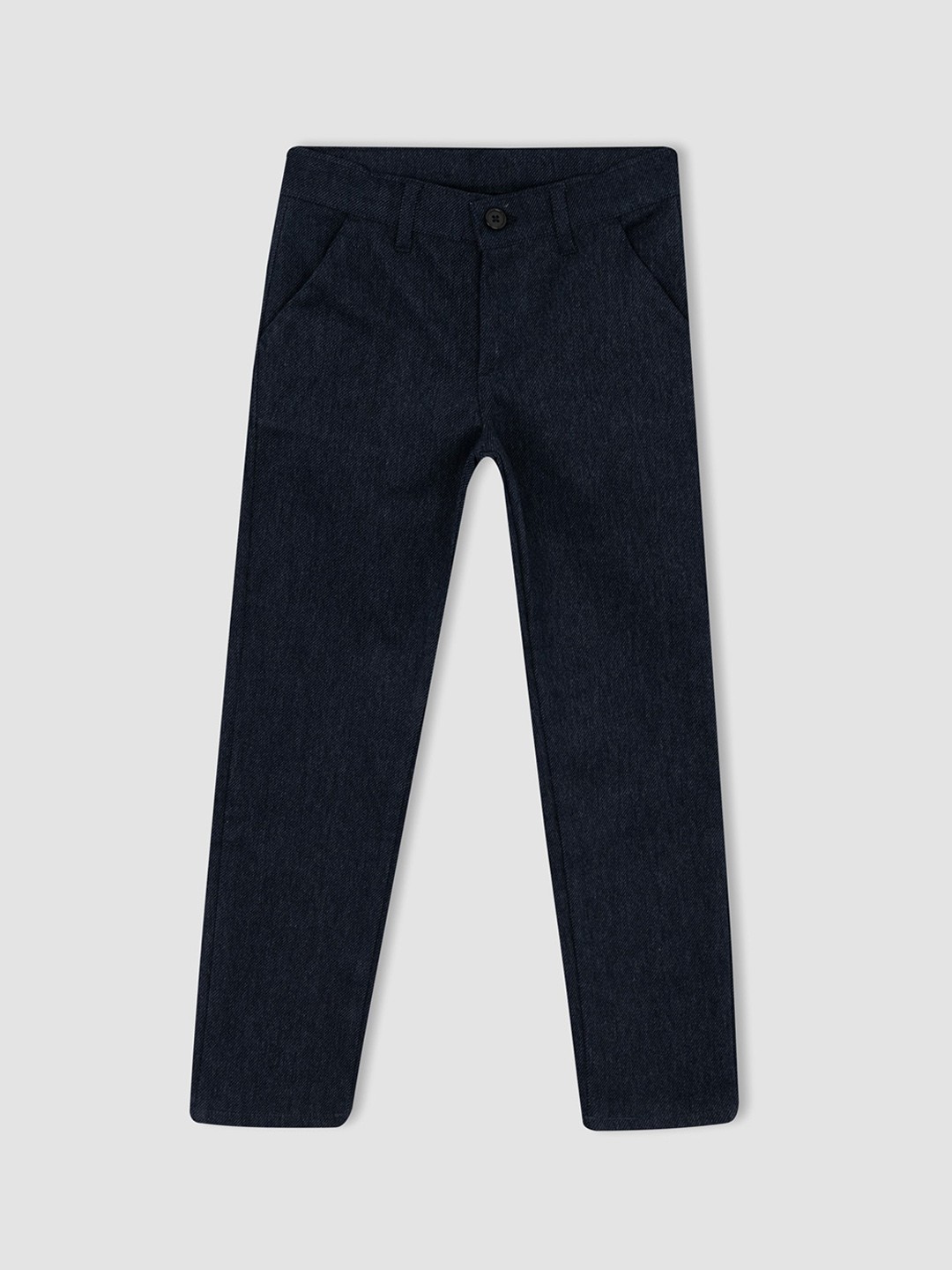 

DeFacto Boys Casual Cotton Trousers, Navy blue