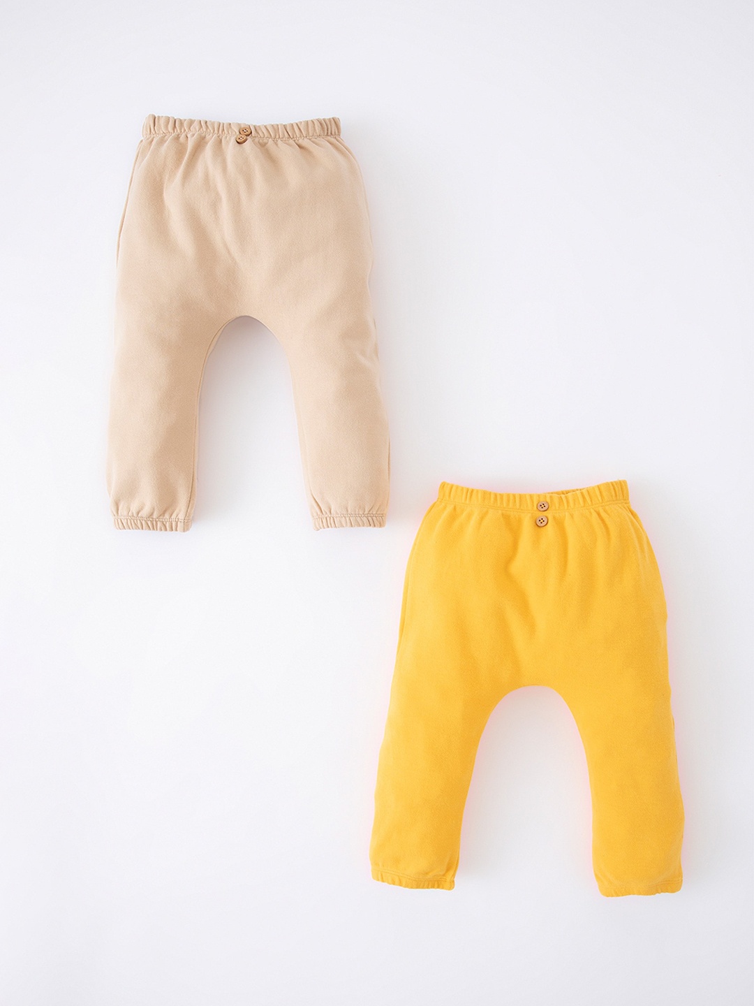 

DeFacto Boys Yellow Pack of 2 Joggers Trousers