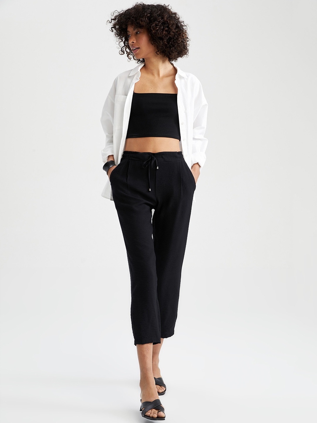 

DeFacto Women Black Joggers