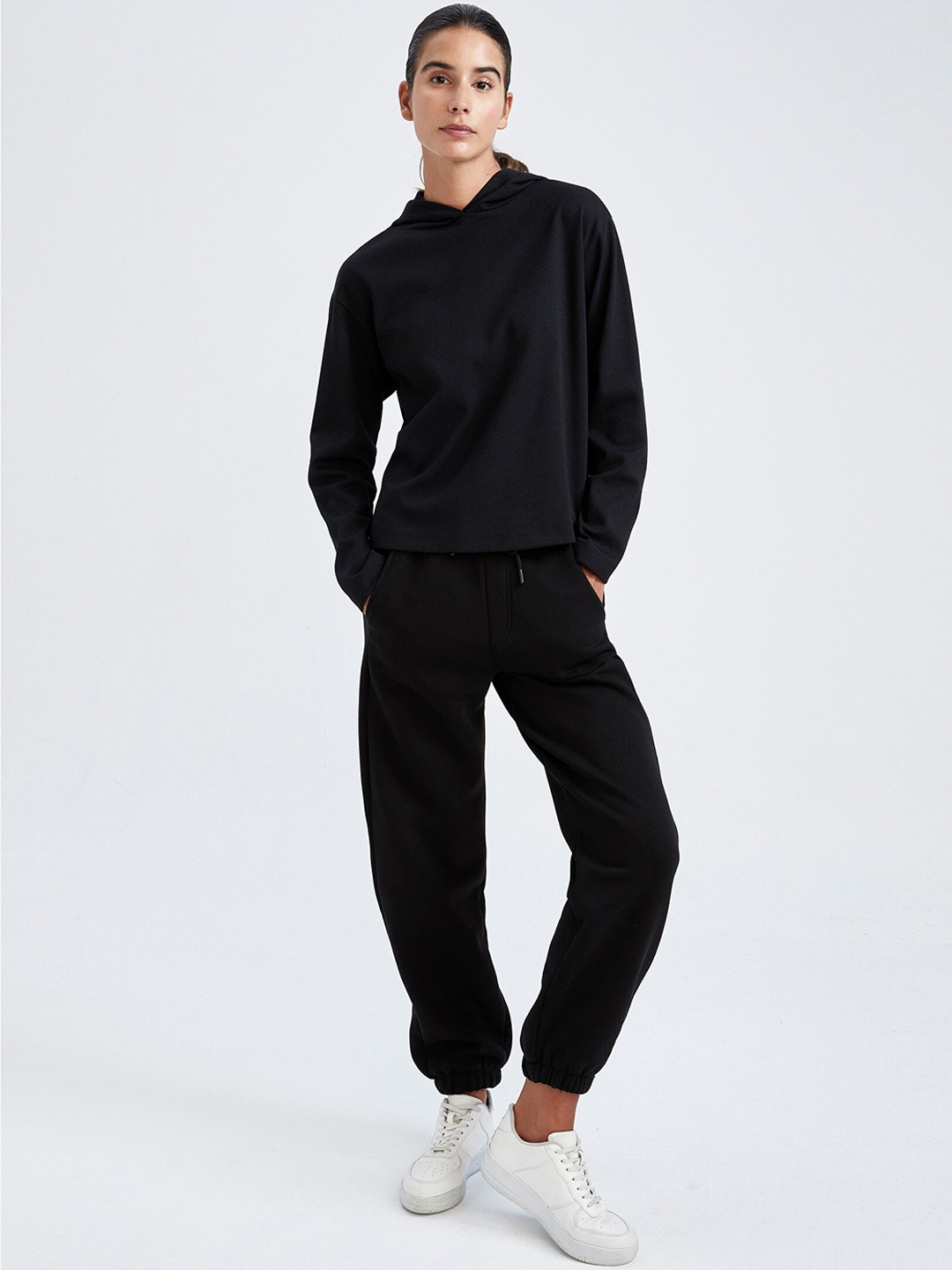 

DeFacto Women Track Pants, Black