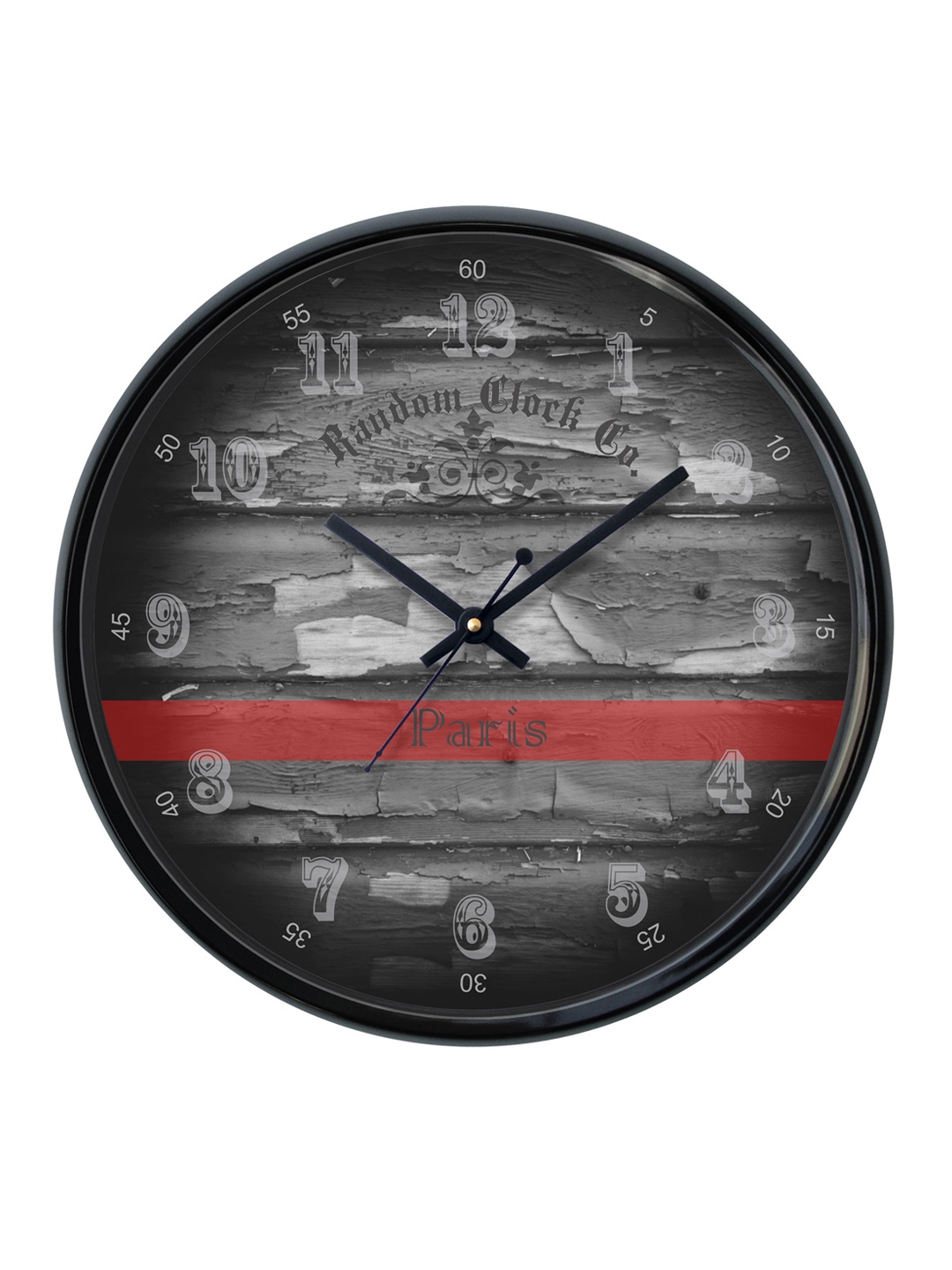 

RANDOM Grey Round Printed Analogue Wall Clock