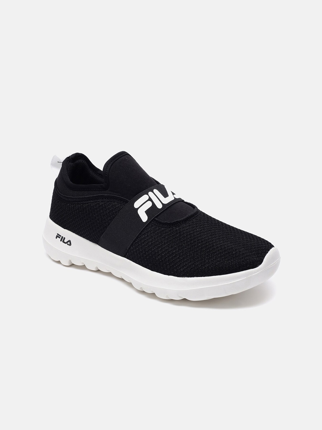 

FILA Women Black Running Non-Marking Shoes