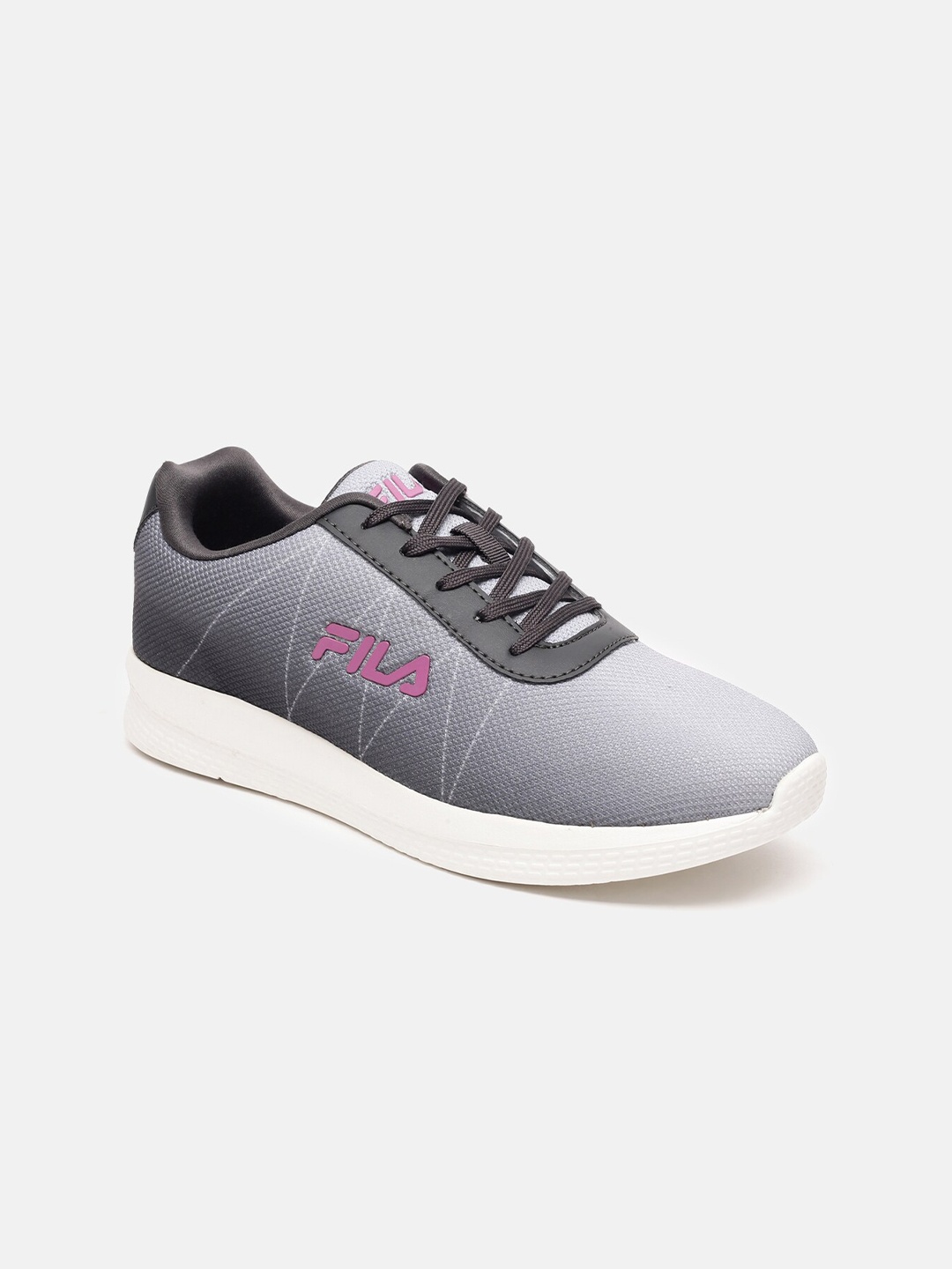 

FILA Women Black Running Non-Marking Shoes