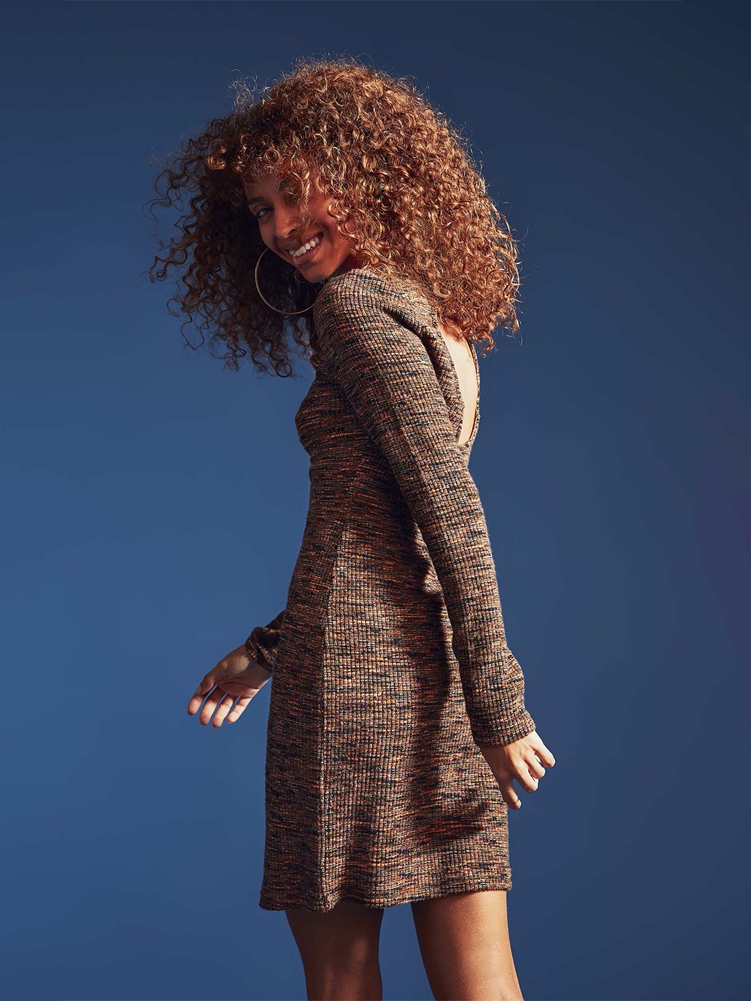 

DeFacto Brown Bodycon Dress