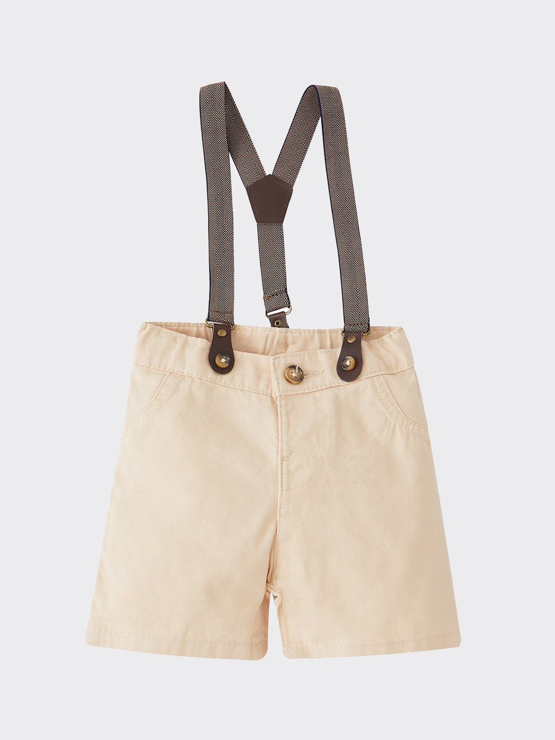 

DeFacto Boys Beige Cotton Shorts