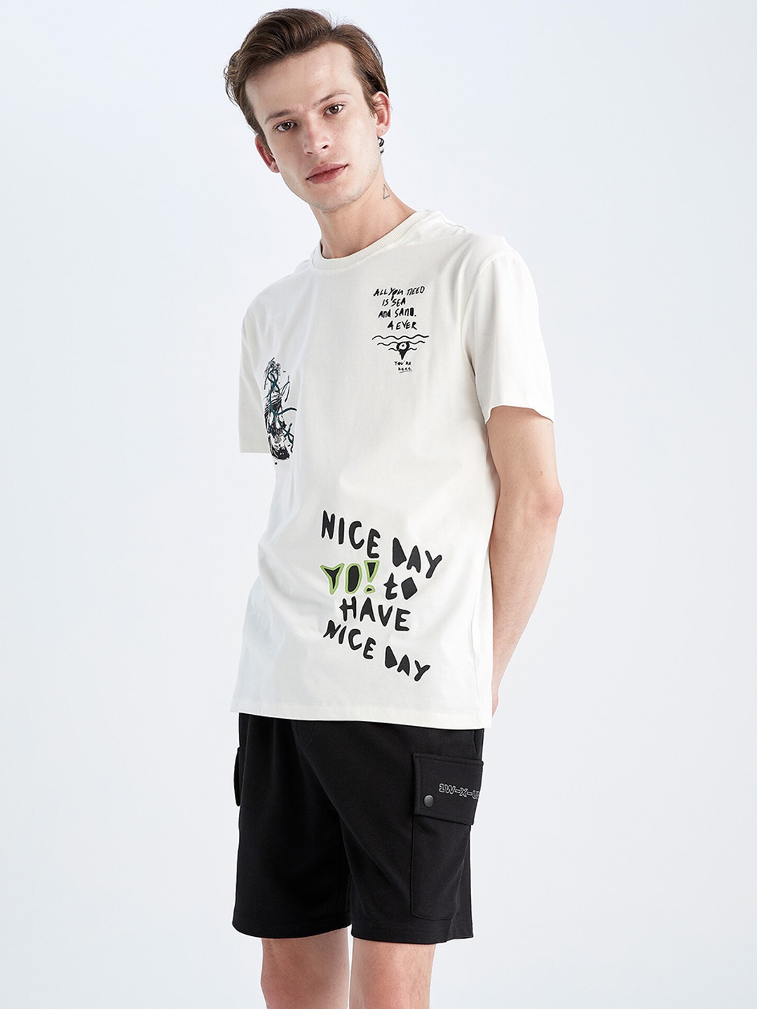 

DeFacto Men Shorts, Black