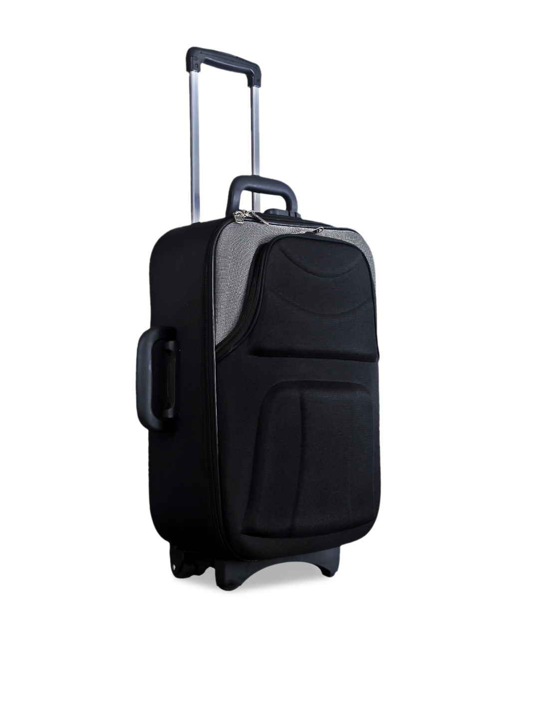 

Trumpkin Black Solid Soft-Case Medium Trolley Bag