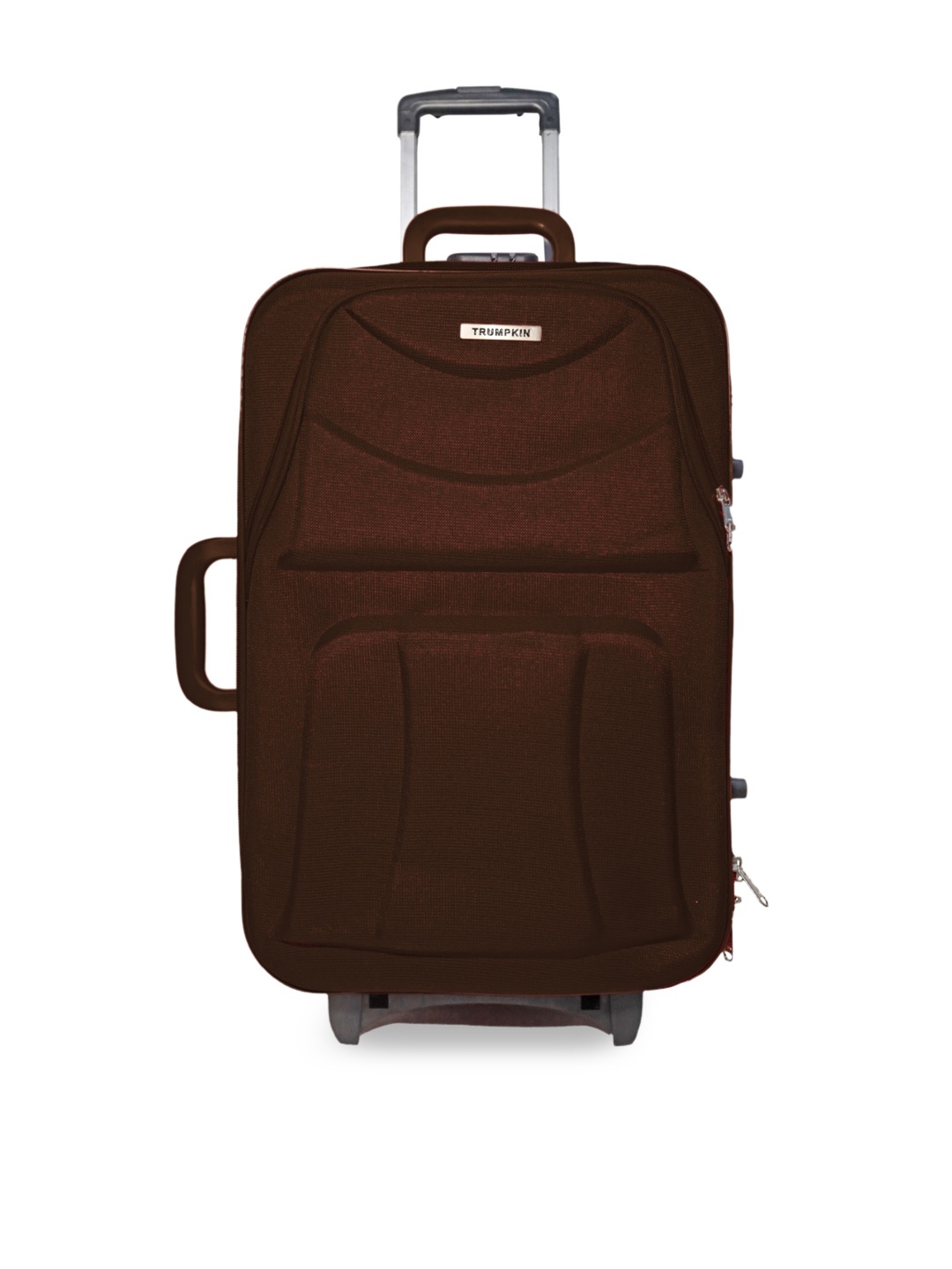 

Trumpkin Brown Solid Soft-Case Medium Trolley Bag