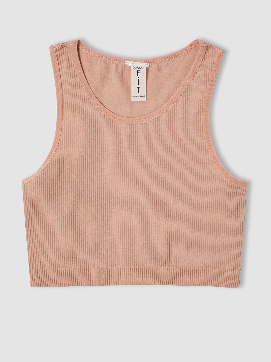 

DeFacto Girls Brown Crop Top