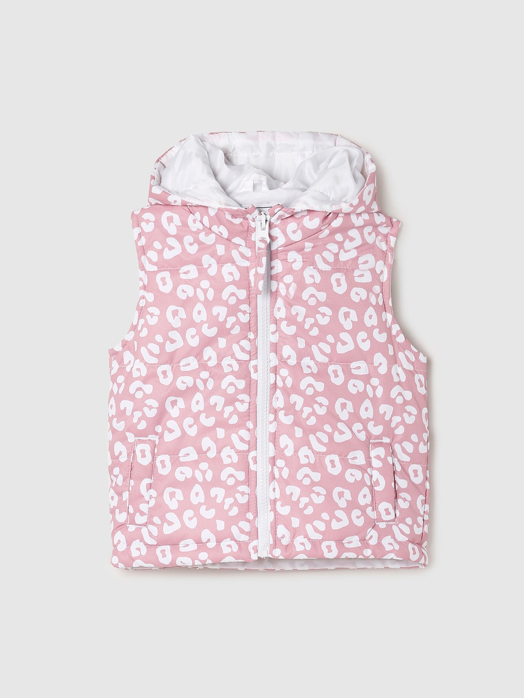 

max Girls Pink Puffer Jacket