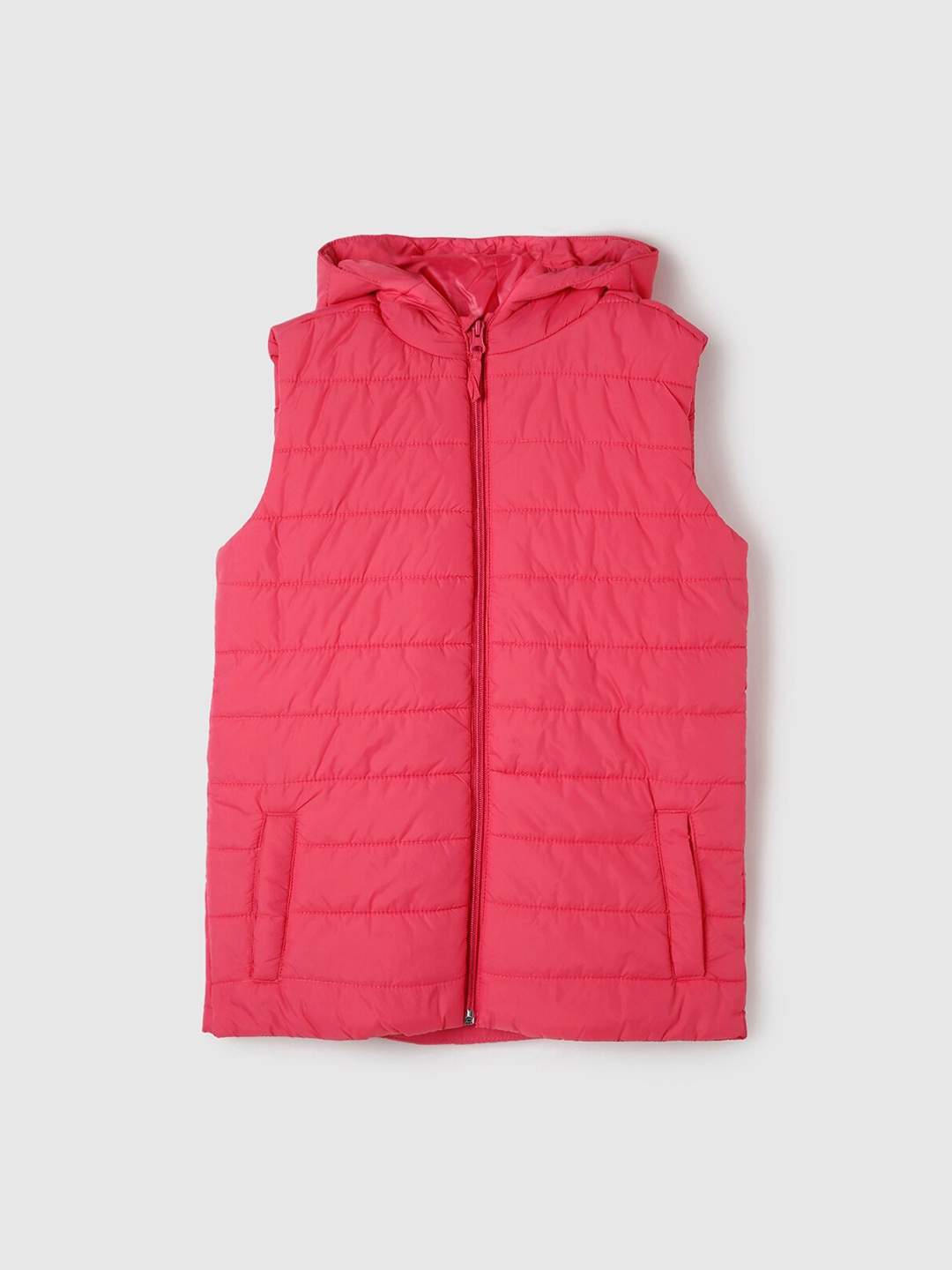 

max Girls Pink Puffer Jacket