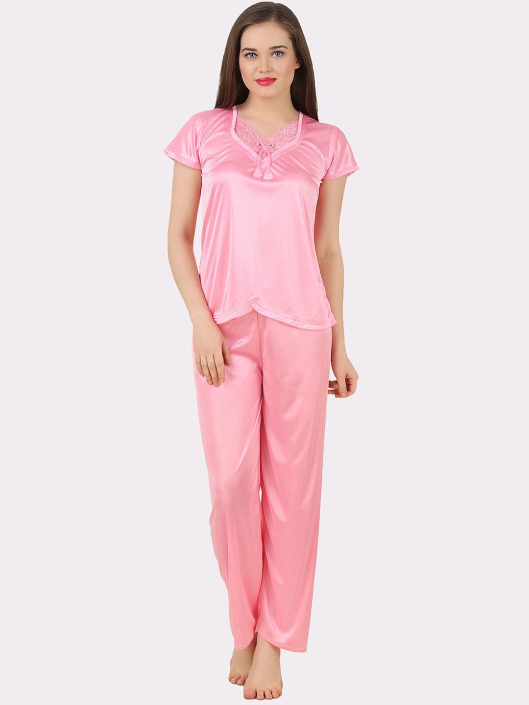

Fasense Women Pink Night suit