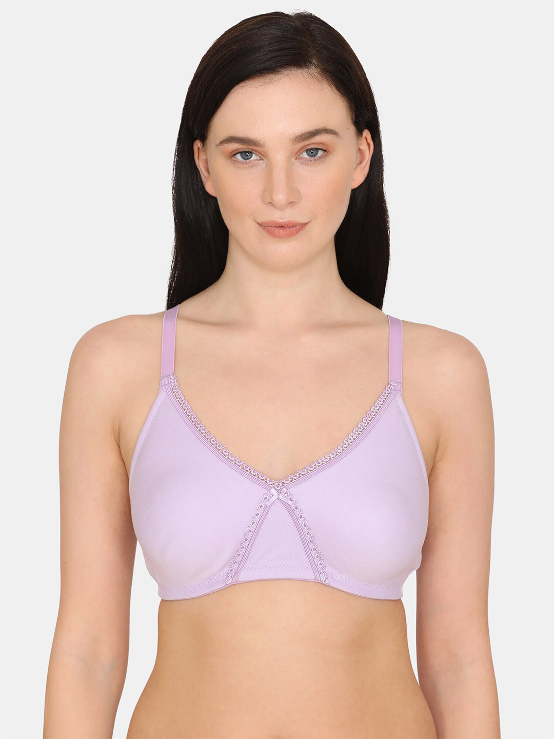 

Rosaline by Zivame Purple Full coverage T-Shirt Bra