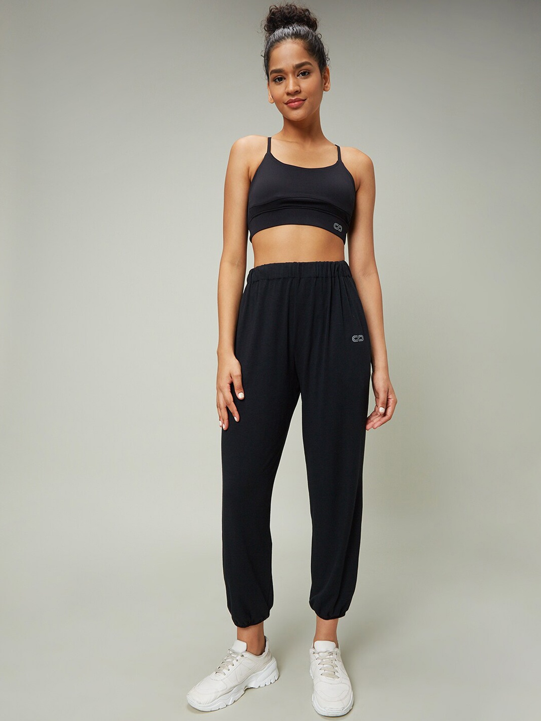 

Silvertraq Women Black Stretch Joggers