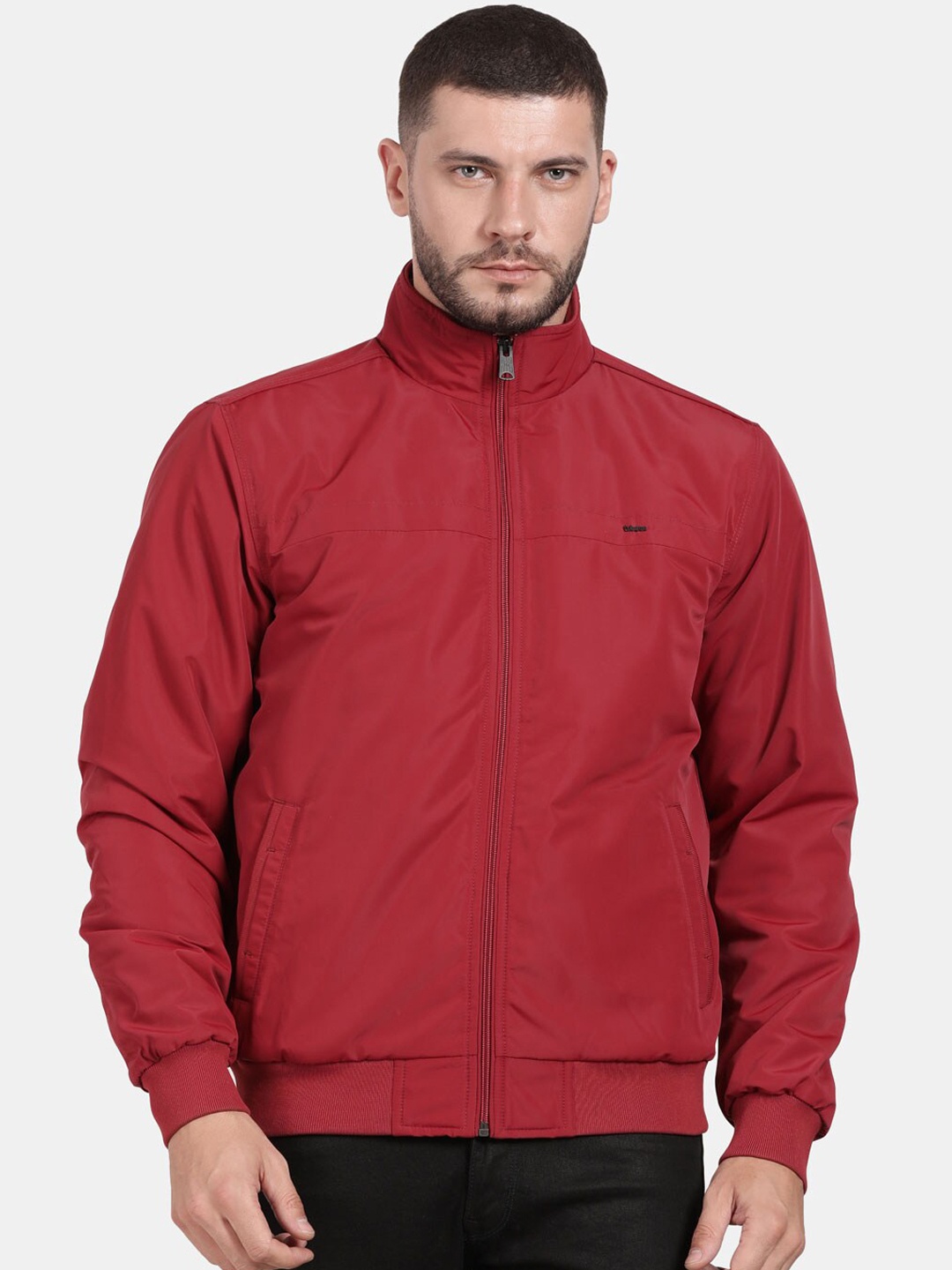 

t-base Men Insulator Bomber Jacket, Red